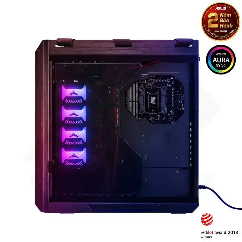 ASUS ROG Strix Helios GX601 Gaming Case - Black 7 ASUS ROG Strix Helios GX601 Gaming Case - Black - Ảnh 7