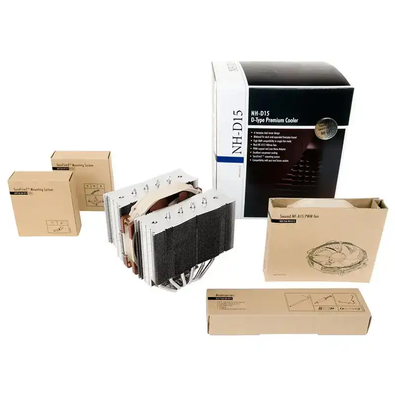Noctua NH-D15 Dual Tower CPU Cooler 4 Noctua NH-D15 Dual Tower CPU Cooler - Ảnh 4