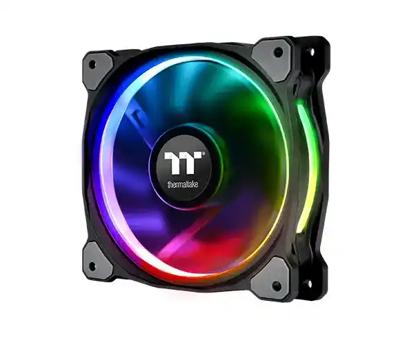 Thermaltake Riing Plus RGB 120mm PWM Fan - 3x120mm, Controller 2 Thermaltake Riing Plus RGB 120mm PWM Fan - 3x120mm, Controller - Ảnh 2