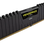 CORSAIR Vengeance LPX Memory Kit - Black, 8GB (1x8GB) DDR4, 3200MHz CL16 (CMK8GX4M1E3200C16) 6 VENG LPX BLK 03