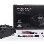 Noctua NH-L9i chromax.black Low-Profile CPU Cooler 5 Noctua NH L9i chromax.black 3