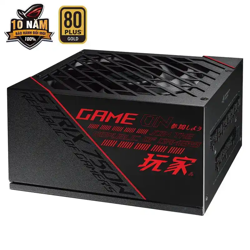 ASUS ROG Strix 750G PSU - 750W, 80 Plus Gold, Full Modular, Sleeve Cable 4 ASUS ROG Strix 750G PSU - 750W, 80 Plus Gold, Full Modular, Sleeve Cable - Ảnh 4