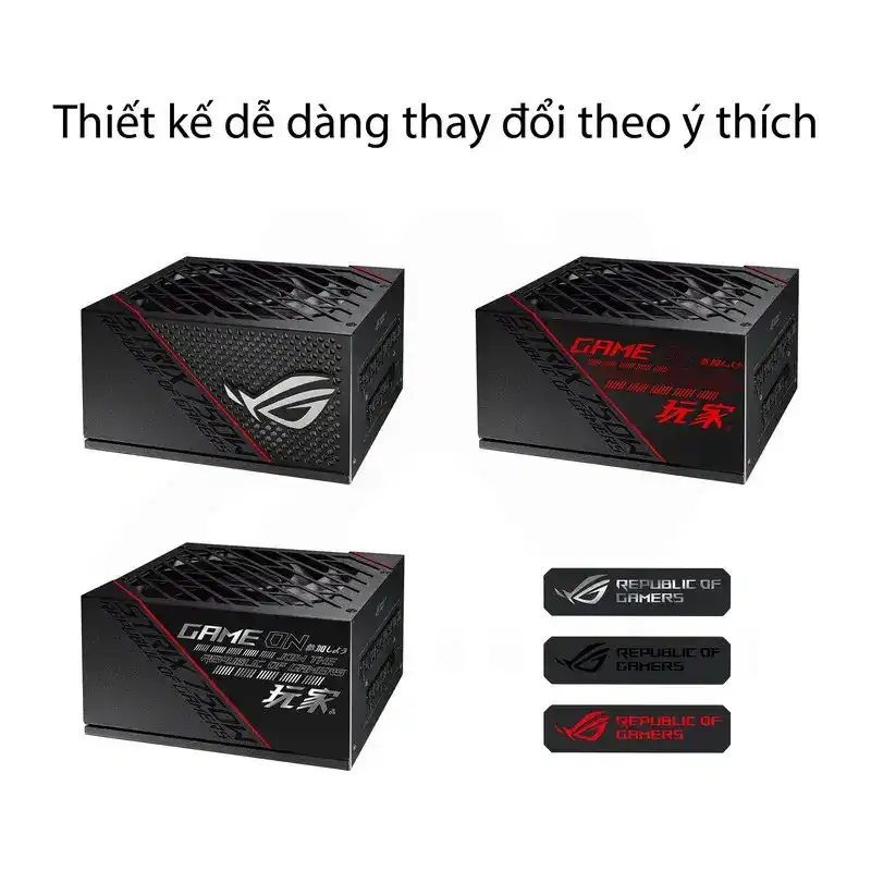 ASUS ROG Strix 750G PSU - 750W, 80 Plus Gold, Full Modular, Sleeve Cable 9 ASUS ROG Strix 750G PSU - 750W, 80 Plus Gold, Full Modular, Sleeve Cable - Ảnh 9