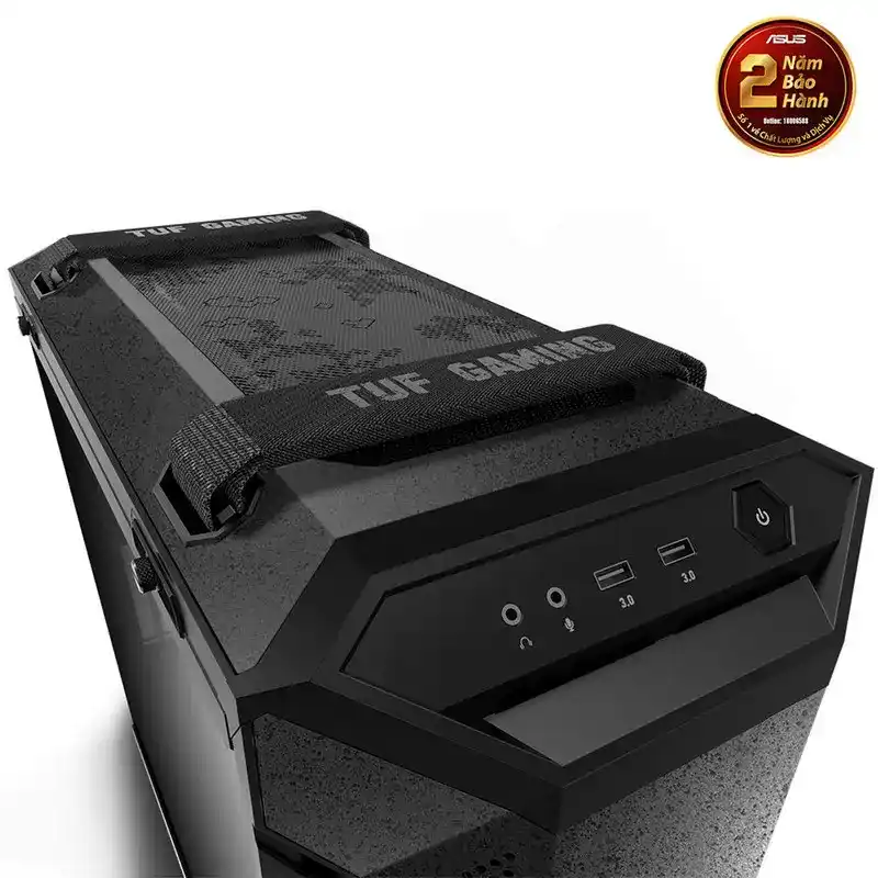 ASUS TUF Gaming GT501VC Case - Black 4 ASUS TUF Gaming GT501VC Case - Black - Ảnh 4