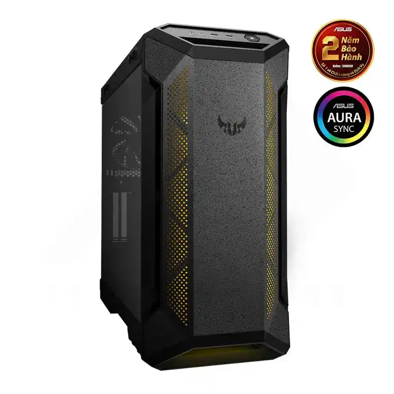ASUS TUF Gaming GT501VC Case - Black 2 ASUS TUF Gaming GT501VC Case - Black - Ảnh 2
