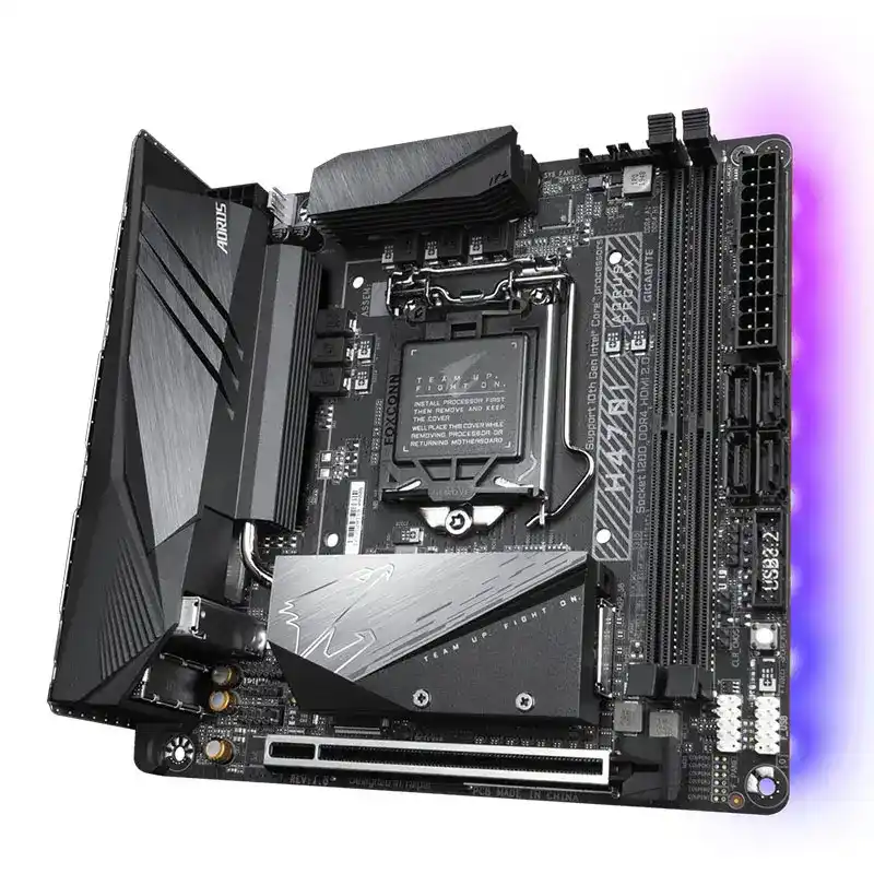 GIGABYTE H470I AORUS PRO AX Mainboard 2 GIGABYTE H470I AORUS PRO AX Mainboard - Ảnh 2