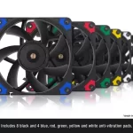 Noctua NF A12x15 PWM chromax.black .swap Fan 3