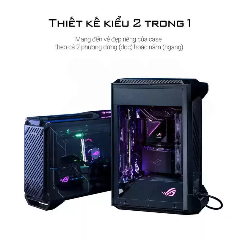 ASUS ROG Z11 Case - Black, RGB, 11° Angle MB 7 ASUS ROG Z11 Case - Black, RGB, 11° Angle MB - Ảnh 7