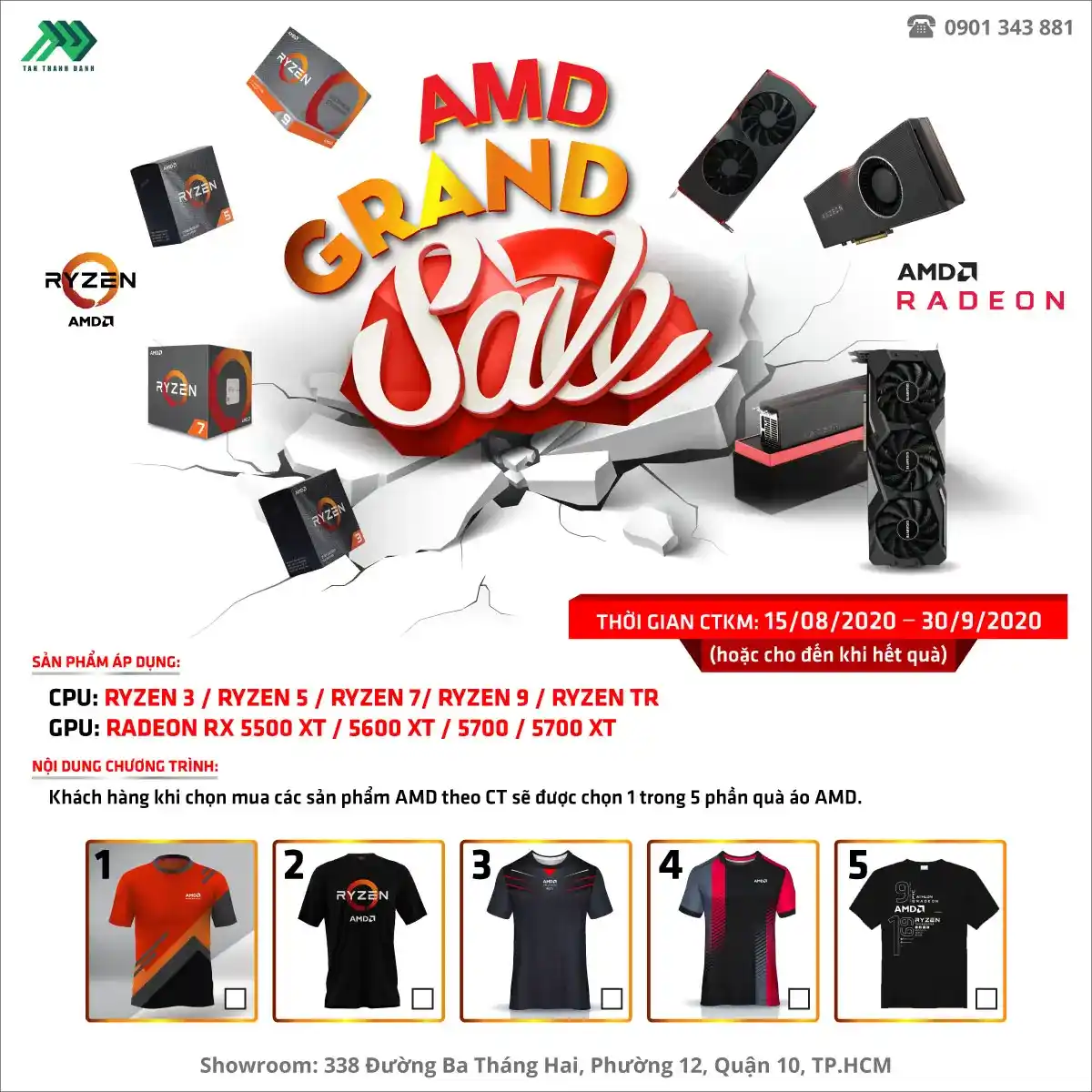 TTD Promotion 2008 AMDGrandSale Details