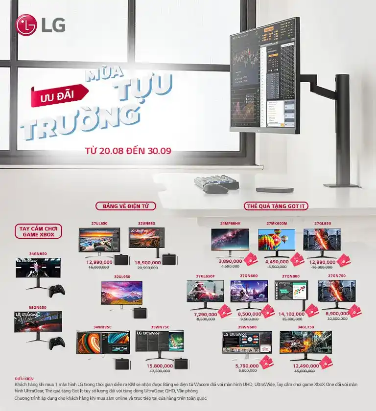 Ưu đãi mùa tựu trường 2020 từ LG 1