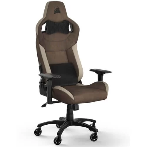 CORSAIR T3 Rush 2023 Brown/Tan Fabric Gaming Chair 9 CORSAIR T3 Rush 2023 Brown/Tan Fabric Gaming Chair - Ảnh 9