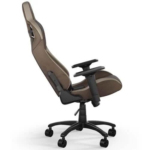 CORSAIR T3 Rush 2023 Brown/Tan Fabric Gaming Chair 6 CORSAIR T3 Rush 2023 Brown/Tan Fabric Gaming Chair - Ảnh 6