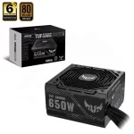 ASUS TUF Gaming 650B PSU - 650W, 80 Plus Bronze, Sleeved Cable