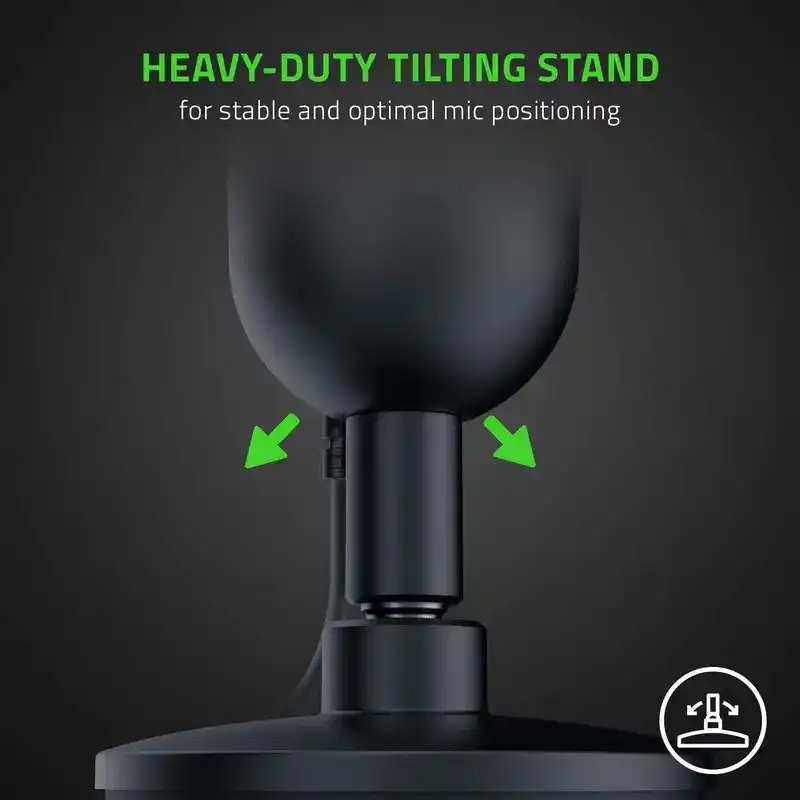 Razer Seiren Mini Condenser Microphone - Mercury White 5 Razer Seiren Mini Condenser Microphone - Mercury White - Ảnh 5