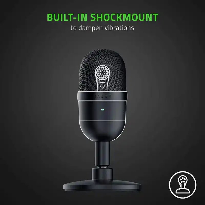 Razer Seiren Mini Condenser Microphone - Mercury White 6 Razer Seiren Mini Condenser Microphone - Mercury White - Ảnh 6