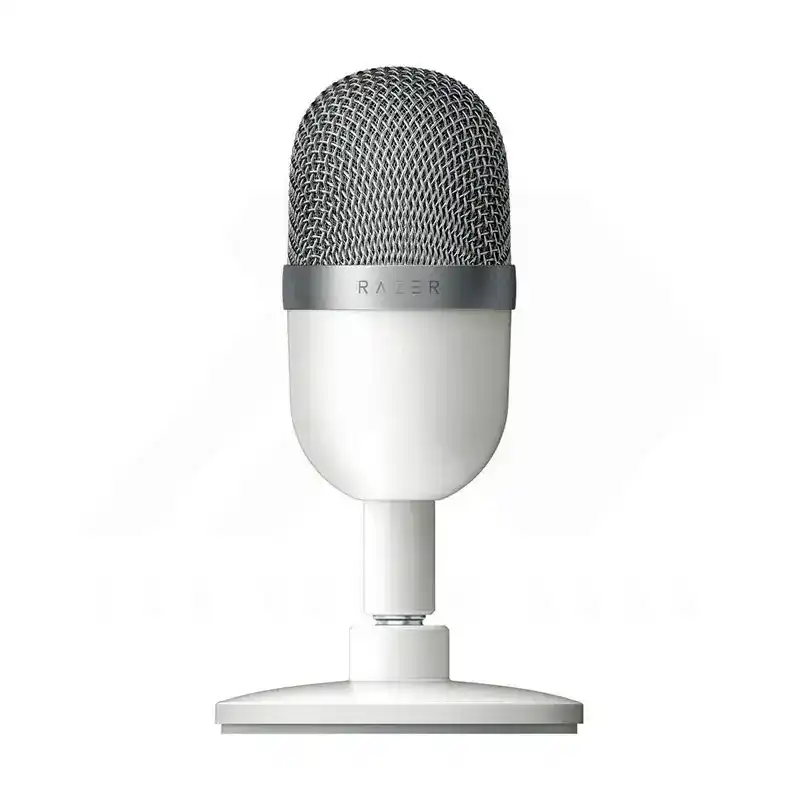 Razer Seiren Mini Condenser Microphone - Mercury White 1 Razer Seiren Mini Condenser Microphone - Mercury White