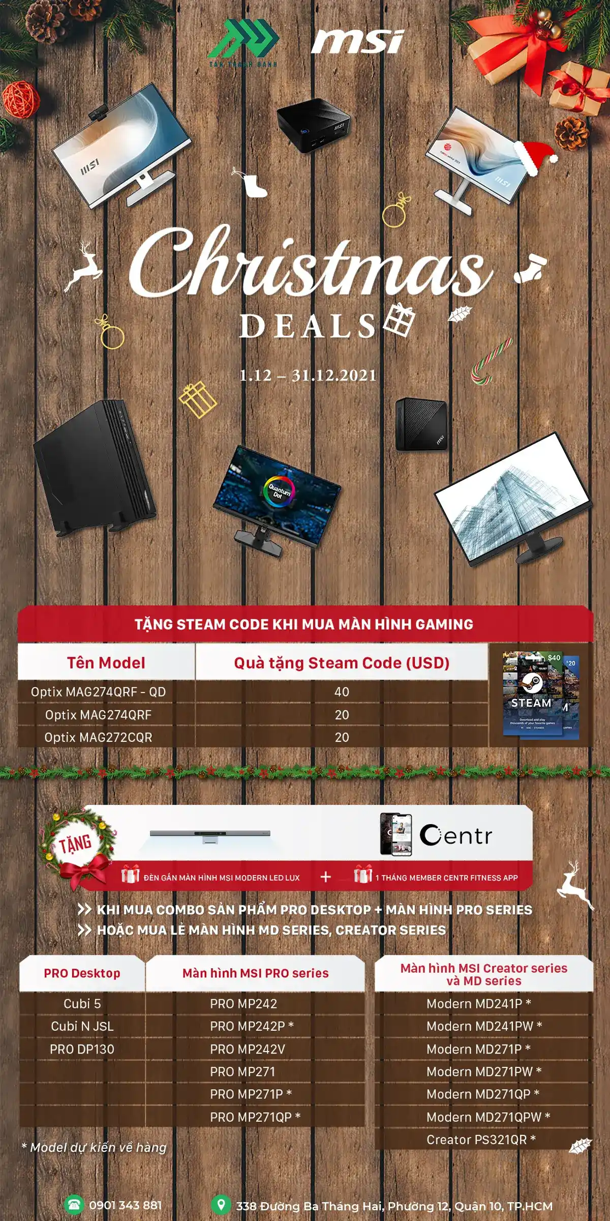Christmas Deals MSI 2021 1 TTD Promotion 202112 MSIChristmasDeal Content