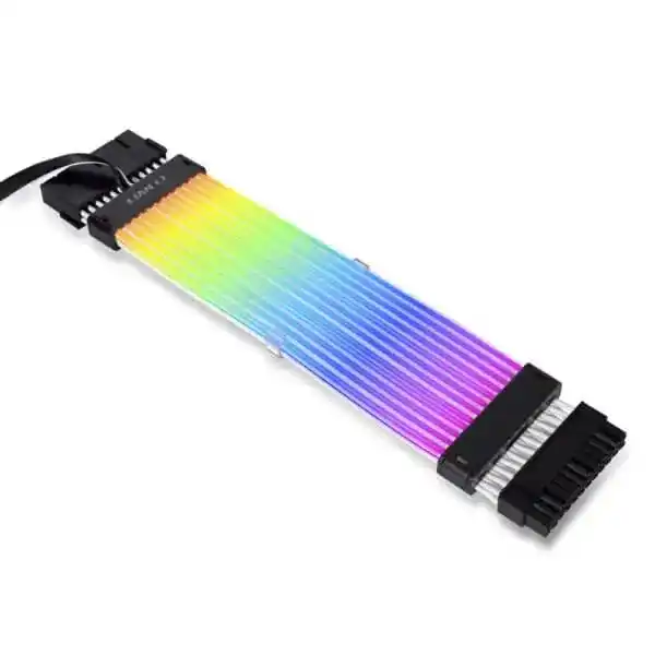 Lian Li Strimer Plus RGB Cable (V2) - 1x24-Pin, 2x8-Pin, ARGB Controller Included 5 Lian Li Strimer Plus RGB Cable (V2) - 1x24-Pin, 2x8-Pin, ARGB Controller Included - Ảnh 5