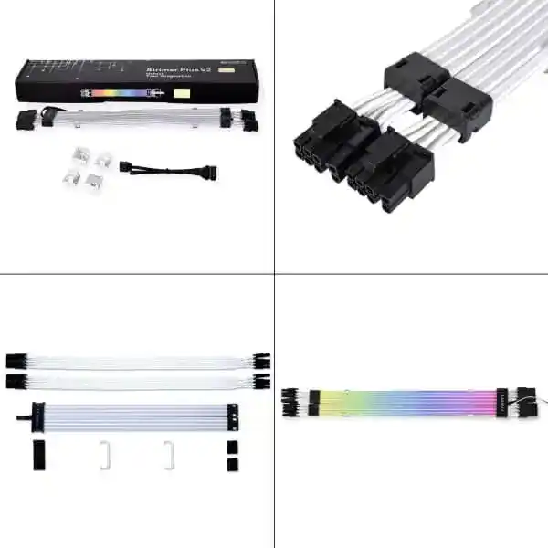 Lian Li Strimer Plus RGB Cable (V2) - 1x24-Pin, 2x8-Pin, ARGB Controller Included 3 Lian Li Strimer Plus RGB Cable (V2) - 1x24-Pin, 2x8-Pin, ARGB Controller Included - Ảnh 3