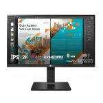 LG 24QP550-B Gaming Monitor - 24 inch, QHD, IPS, 75Hz, 5ms (GtG), HDR10, FreeSync