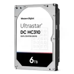 Western Digital UltraStar DC HC310 6TB HUS726T6TALE6L4 HDD - 3.5 inch, 7200 RPM, 256MB Cache, SATA Ultra 512N SE 7K6