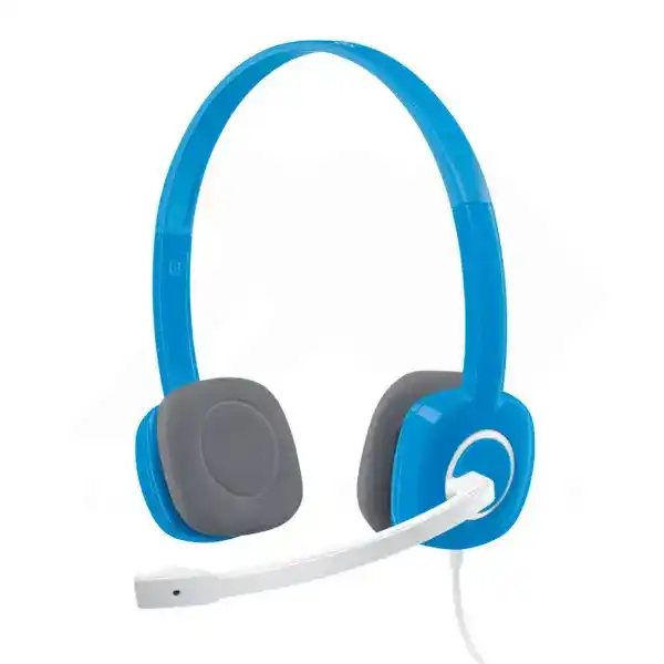 Logitech H150 Headset Blue 1 Logitech H150 Headset Blue