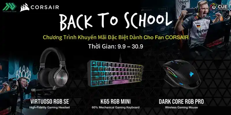TTD Promotion 202109 CORSAIRBacktoSchoolGears WebBanner