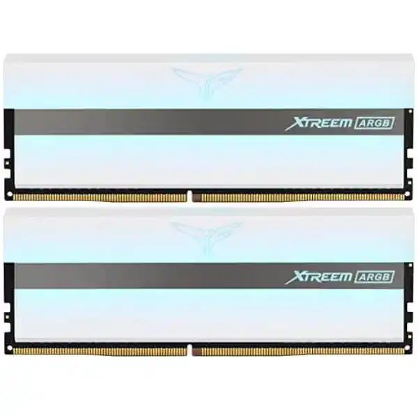 TEAMGROUP XTREEM ARGB WHITE 32GB Memory Kit - White, 32GB (2x16GB) DDR4, 3600MHz, CL18 (TF13D432G3600HC18JDC01) 1 TEAMGROUP XTREEM ARGB WHITE 32GB Memory Kit - White, 32GB (2x16GB) DDR4, 3600MHz, CL18 (TF13D432G3600HC18JDC01)