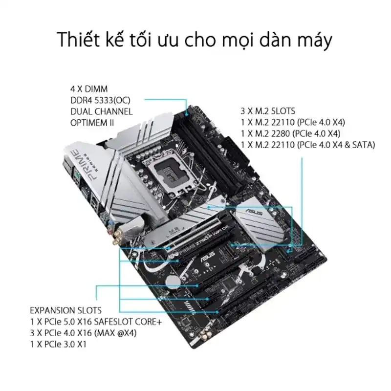 ASUS PRIME Z790 P WIFI D4 TTD 4