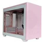 Cooler Master MasterBox NR200P Color Case - Flamingo Pink, SFF, Tempered Glass