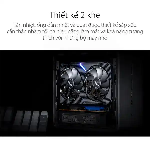 ASUS DUAL Geforce RTX 3050 OC Edition 8G (DUAL-RTX3050-O8G) Graphics Card 7 ASUS DUAL Geforce RTX 3050 OC Edition 8G (DUAL-RTX3050-O8G) Graphics Card - Ảnh 7