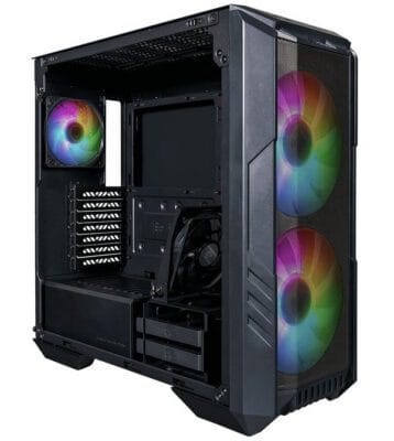 Cooler Master gioi thieu HAF 500 MasterBox TD300 Mesh va MasterBox 500 1