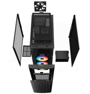 DeepCool Mid Tower CK560 Case Black 2