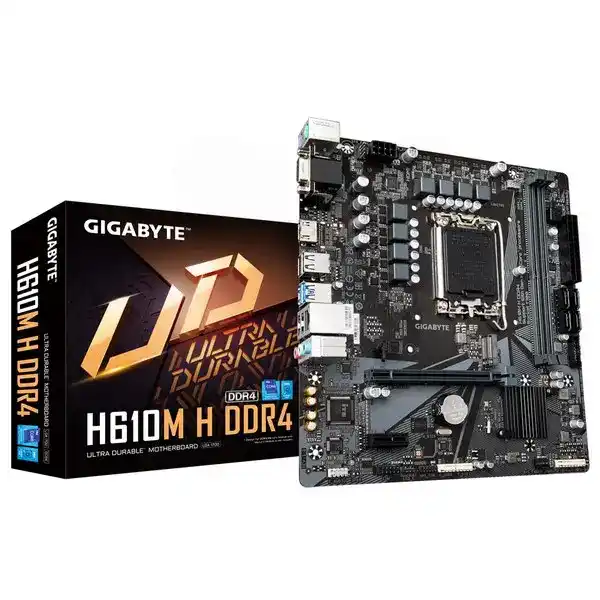 GIGABYTE H610M H DDR4 Mainboard 1 GIGABYTE H610M H DDR4 Mainboard