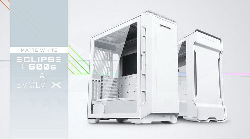 Phanteks ra mắt case Eclipse P600s và Evolv X Matte White Edition, cùng với Cáp Riser Gen4 PCIe 1 Phanteks ra mat case Eclipse P600s va Evolv X Matte White Edition 1