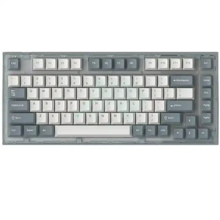 FL-Esport Q75 Blue Haze 3 mode Custom Build Keyboard - 75% RGB, Hotswap, Plate PC, Gasket, Full Foam