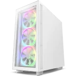 NZXT H7 Elite White Case - Mattle White