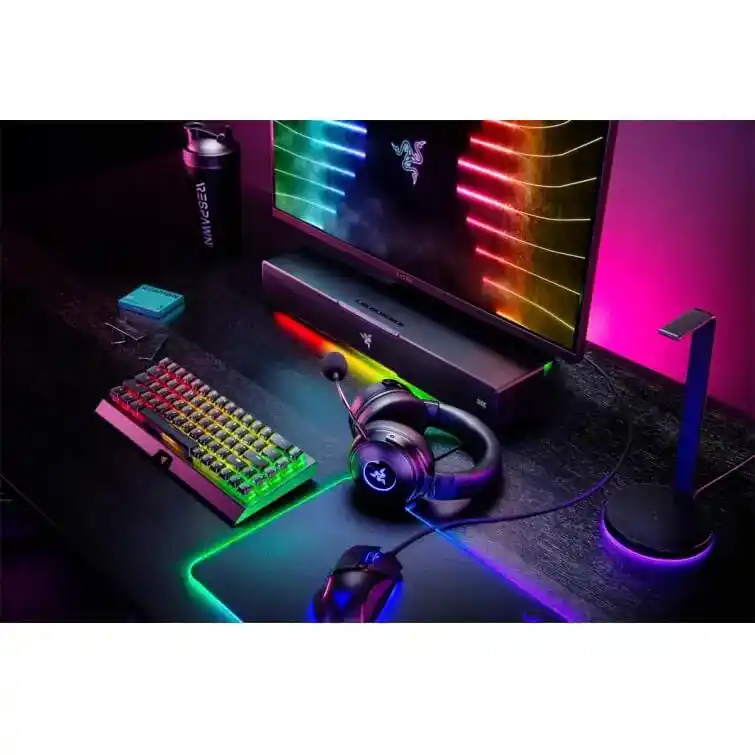 Razer Leviathan V2 Sound Bar Gaming Speakers - Chroma RGB, THX Spatial Audio, Bluetooth 5.2 11 Razer Leviathan V2 Sound Bar Gaming Speakers - Chroma RGB, THX Spatial Audio, Bluetooth 5.2 - Ảnh 11