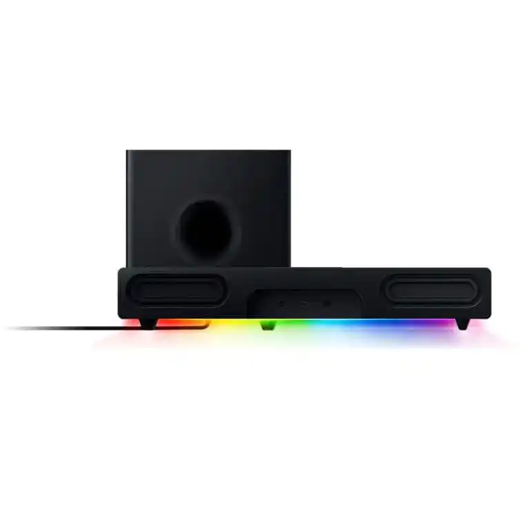 Razer Leviathan V2 Sound Bar Gaming Speakers - Chroma RGB, THX Spatial Audio, Bluetooth 5.2 4 Razer Leviathan V2 Sound Bar Gaming Speakers - Chroma RGB, THX Spatial Audio, Bluetooth 5.2 - Ảnh 4