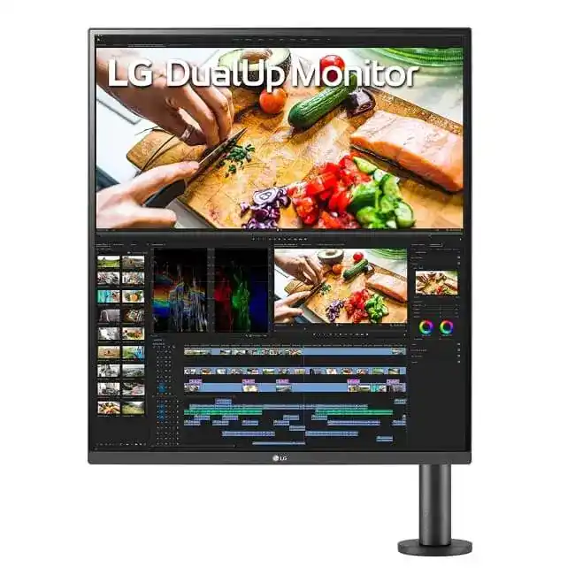 LG DualUp 28MQ780-B Black - 28 inch, SDQHD(2560 x 2880), Nano IPS, DualUp Monitor with Ergo Stand, DCI-P3 98% (Typ.) with HDR10, USB Type-C (90W PD) 8 LG DualUp 28MQ780-B Black - 28 inch, SDQHD(2560 x 2880), Nano IPS, DualUp Monitor with Ergo Stand, DCI-P3 98% (Typ.) with HDR10, USB Type-C (90W PD) - Ảnh 8