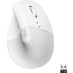 Logitech Lift Vertical Ergonomic Mouse - Off White