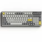 FL-Esport FL980 SAM Grey & White Gaming Keyboard - Kailh Box Switch