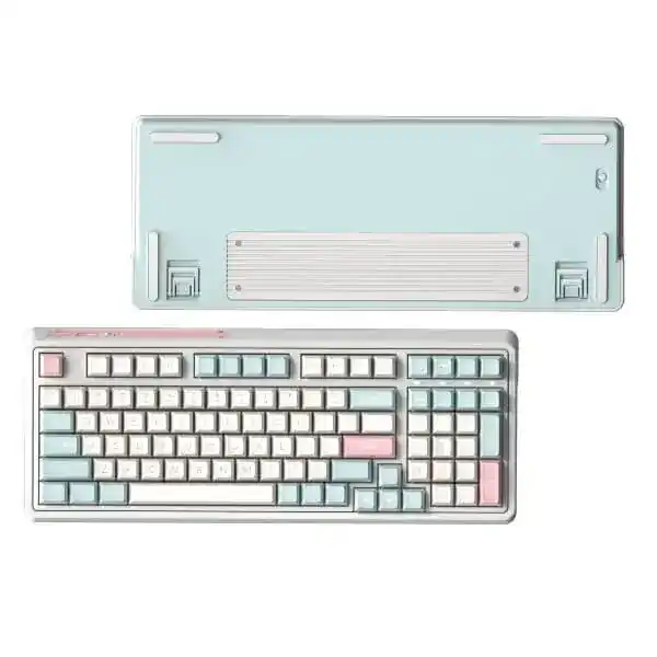 FL-Esport CMK98 SAM Marshmallow Wireless Keyboard - 3 mode USB, 2.4, Bluetooth 2 FL-Esport CMK98 SAM Marshmallow Wireless Keyboard - 3 mode USB, 2.4, Bluetooth - Ảnh 2