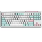 FL-Esport CMK87 SAM Marshmallow Wireless Keyboard - 3 mode USB, 2.4, Bluetooth