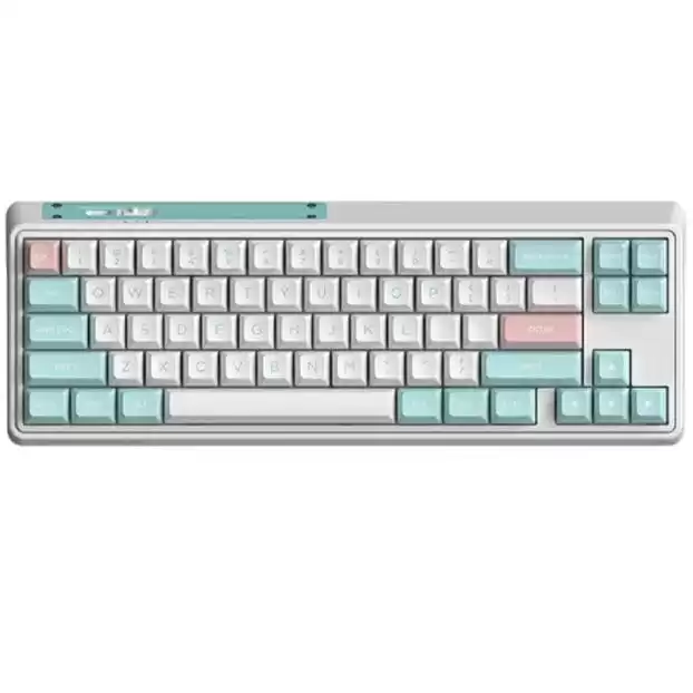FL-Esport CMK68 SAM Marshmallow Wireless Keyboard - 3 mode USB, 2.4, Bluetooth 1 FL-Esport CMK68 SAM Marshmallow Wireless Keyboard - 3 mode USB, 2.4, Bluetooth
