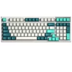 FL-Esport FL980 CPM Cool Mint Wireless Keyboard - 3 mode USB, 2.4, Bluetooth