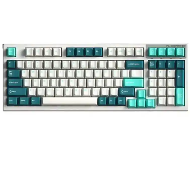 FL-Esport FL980 CPM Cool Mint Wireless Keyboard - 3 mode USB, 2.4, Bluetooth