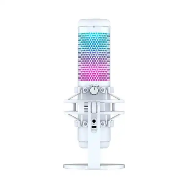 HyperX Quadcast S Microphone - White, RGB 3 HyperX Quadcast S Microphone - White, RGB - Ảnh 3