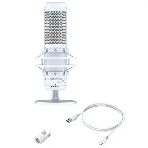 HyperX Quadcast S Microphone - White, RGB 7 HyperX Quadcast S Microphone - White, RGB - Ảnh 7