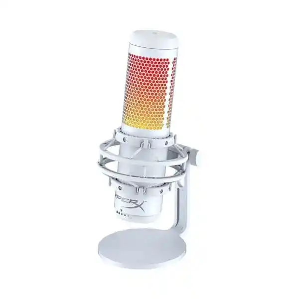 HyperX Quadcast S Microphone - White, RGB 1 HyperX Quadcast S Microphone - White, RGB
